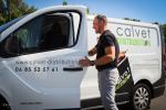 Camion Calvet pour tournée de réapprovisionnement Distributeurs automatiques Ariège Aude